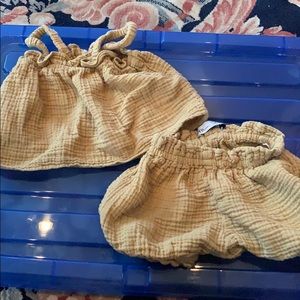 Zara baby girl matching set